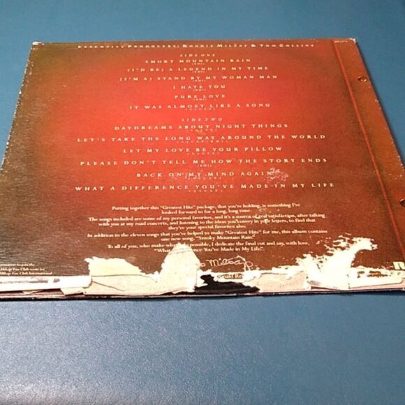 Ronnie Milsap Greatest Hits Vinyl Record - Picture 2 of 12